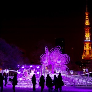 会場レポ!2018札幌ホワイトイルミネーション見どころはテレビ塔!!